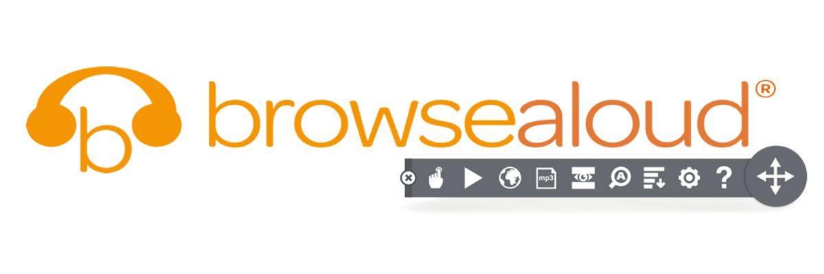 browsealoud logo + toolbar